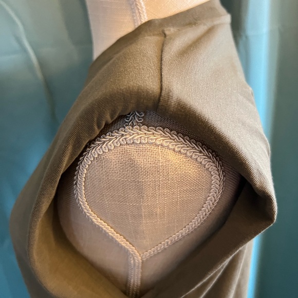 Calvin Klein shoulder padded tank, green, XS - Picture 4 of 7